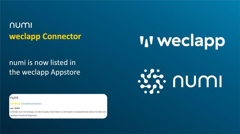numi solutions is now listed in the weclapp SE Store!