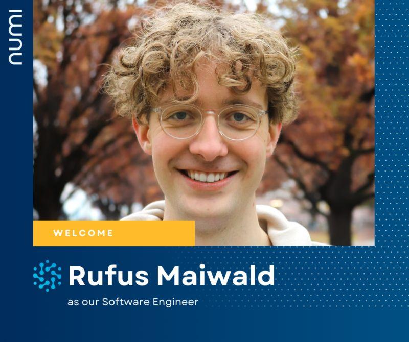 Meet Rufus Maiwald, our Software Engineer