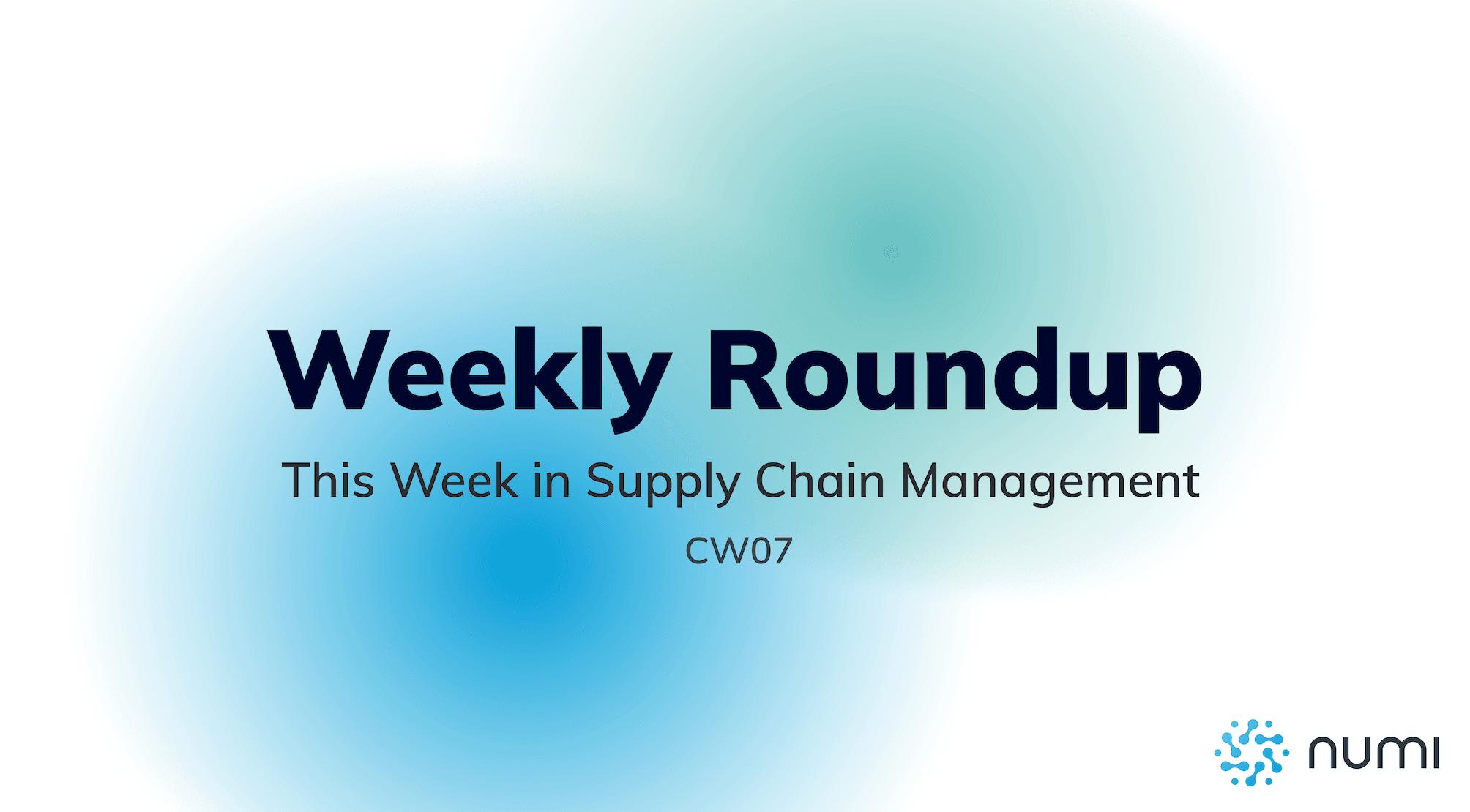 Weekly Roundup - Reduction in Spare Capacity, Disruptions in German Companies and Commitment to Sustainability Goals