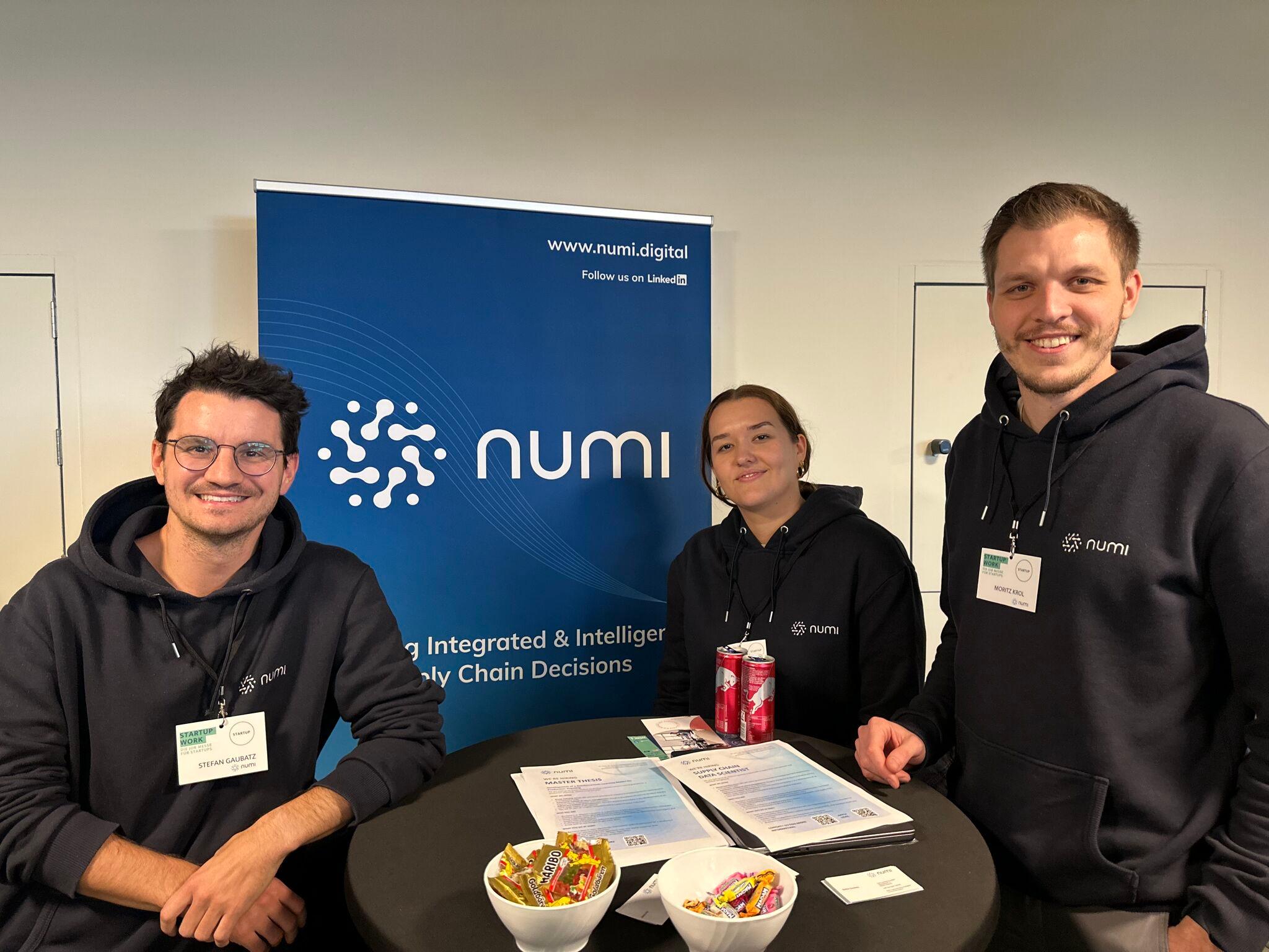 numi nimmt an der WERK1 Startup Work teil